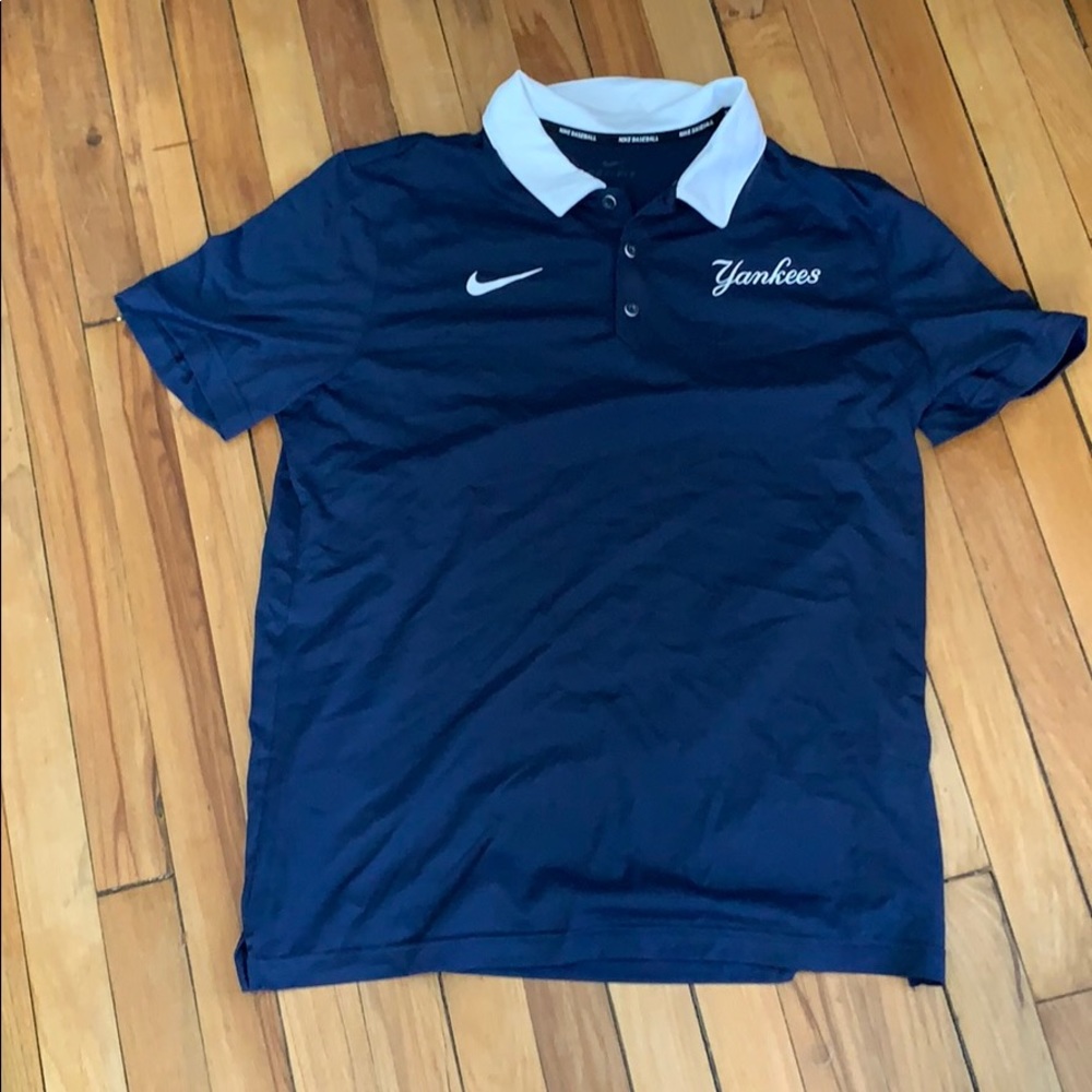 New York Yankees Nike Dri-Fit Golf Polo